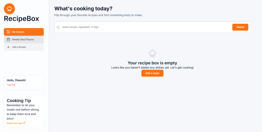 RecipeBox